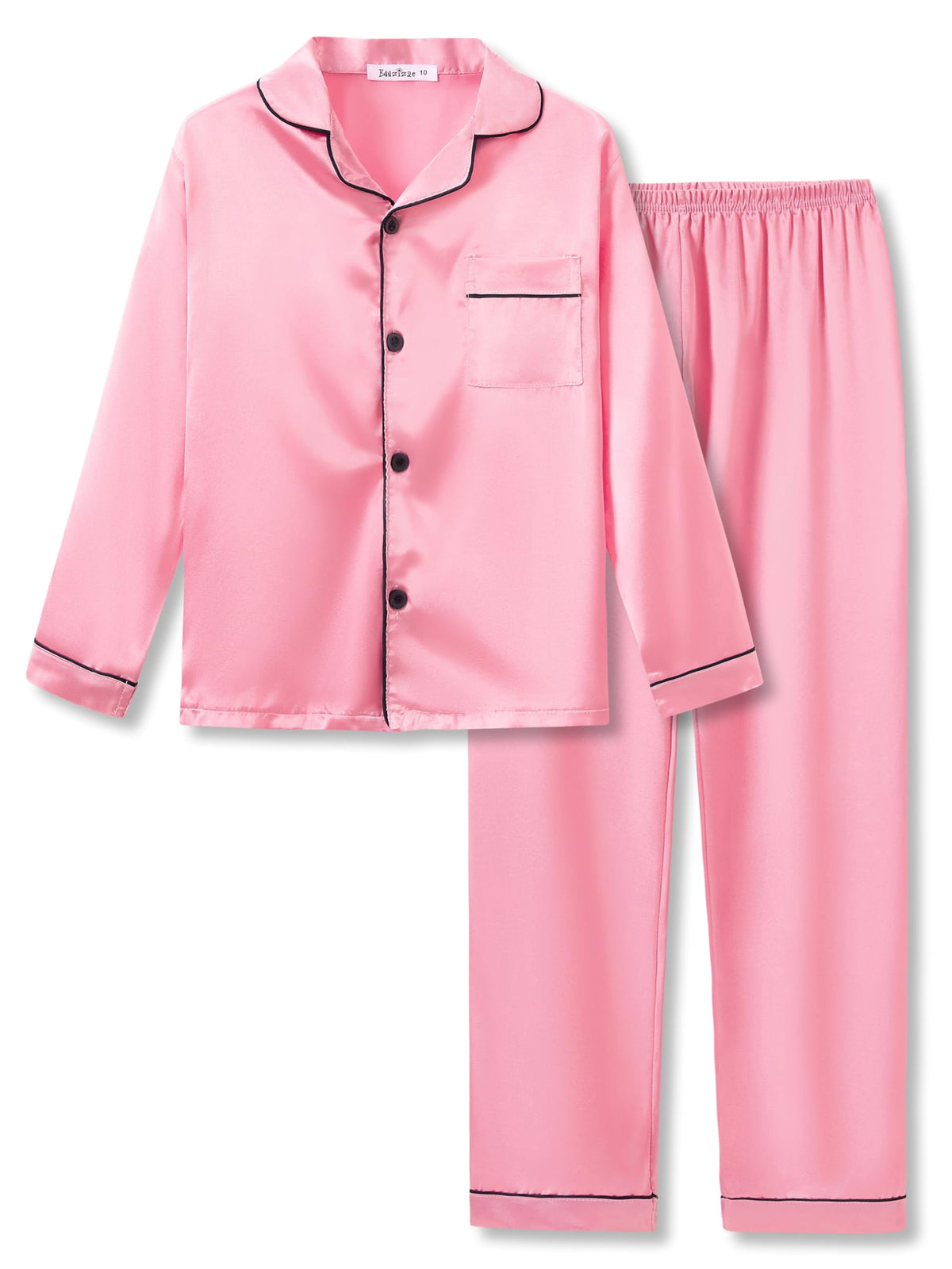 Beezizac girls pajama set - Pink (Long Sleeves)