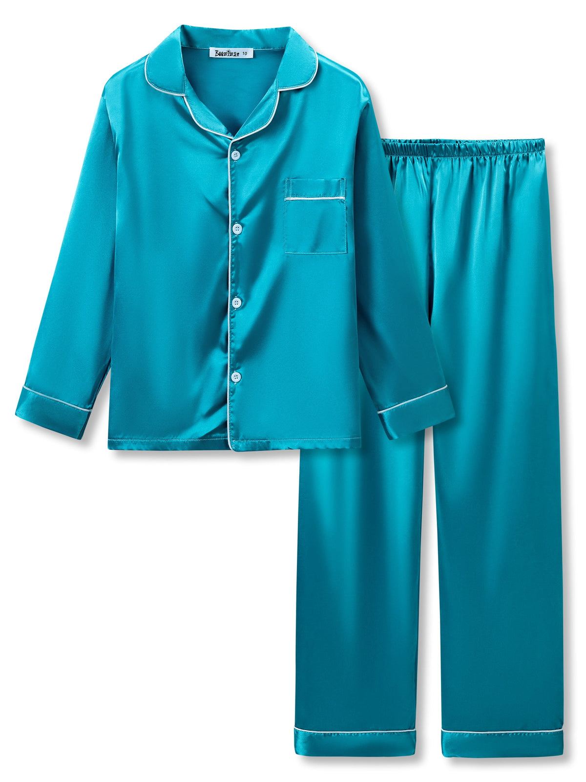 Beezizac girls pajama set - River Blue