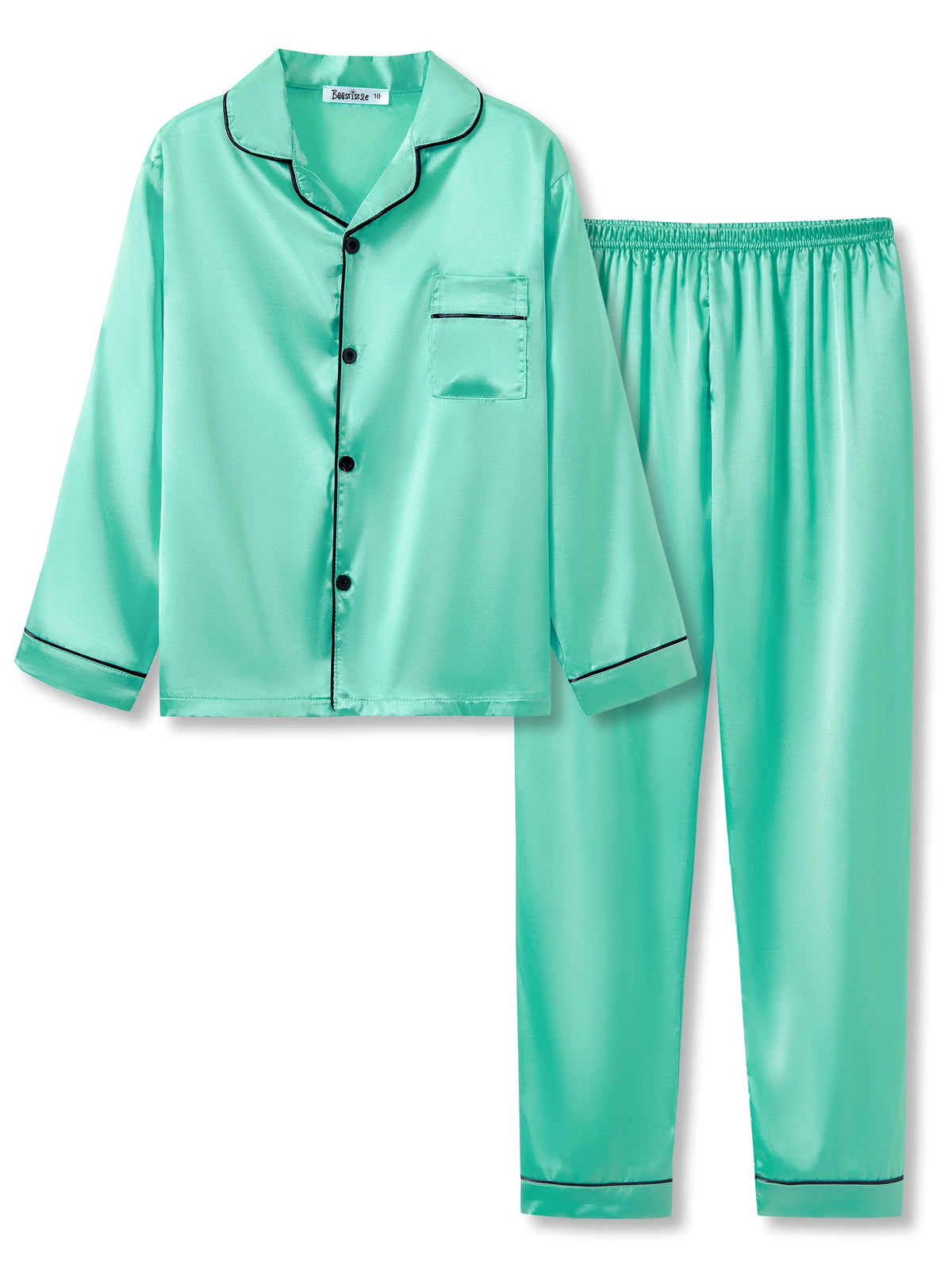 Beezizac girls pajama set - Turquoise