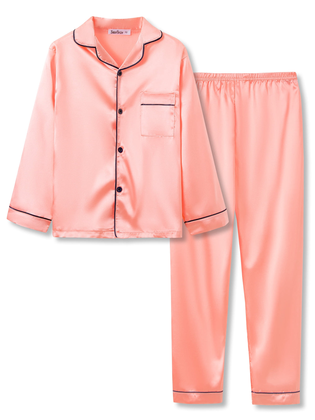 Beezizac girls pajama set - Peach