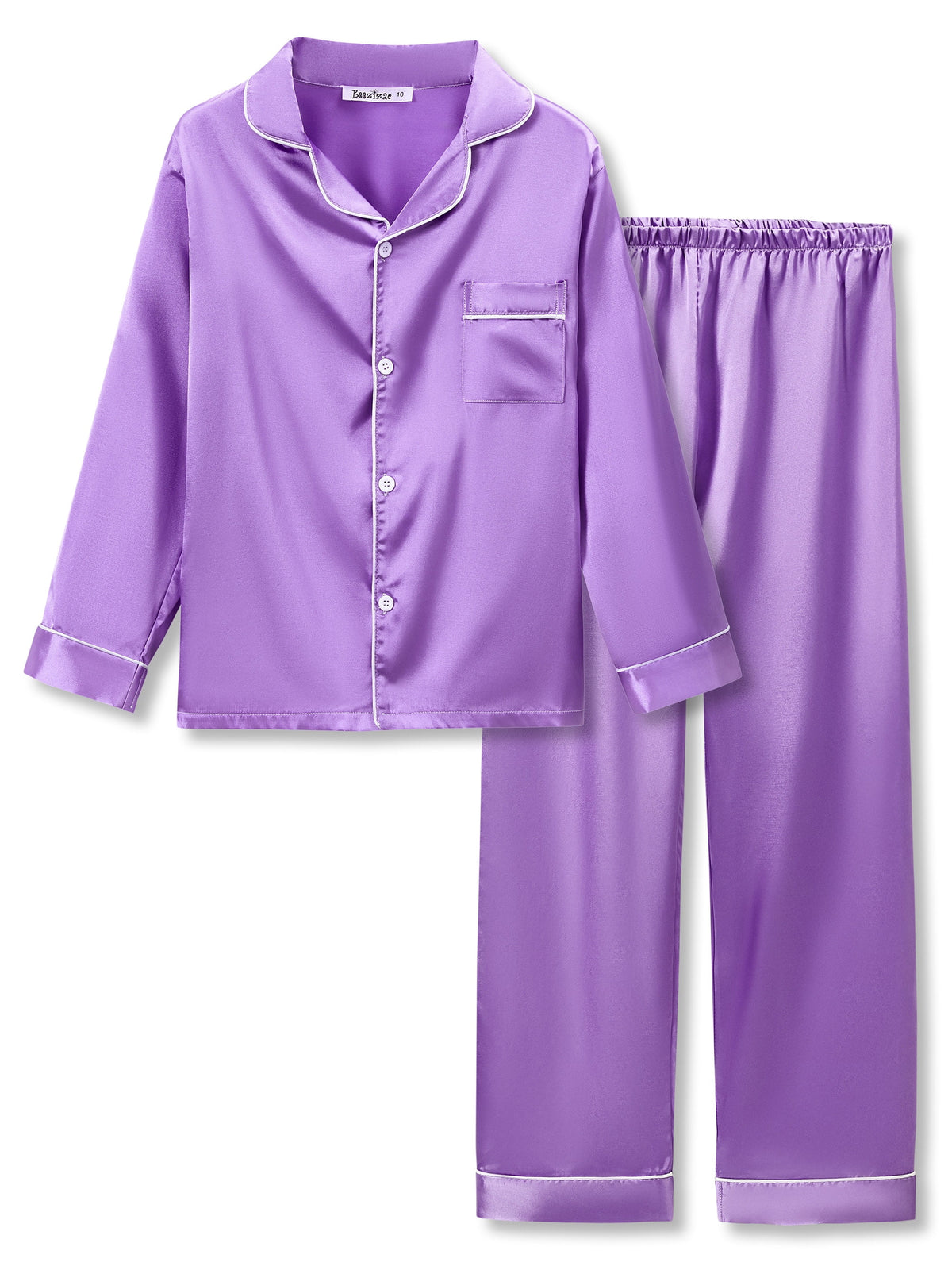 Beezizac girls pajama set - Purple